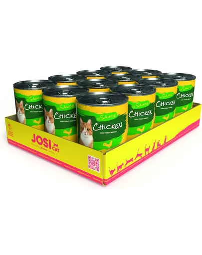 JOSERA JosiCat pui in sos 12 x 415g hrana umeda pisici adulte