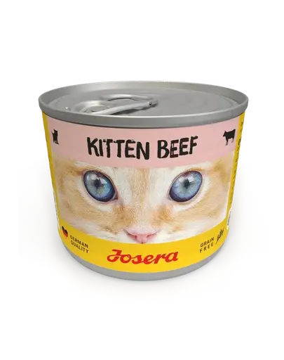 JOSERA Kitten Conserve pentru pisoi cu vita 6 x 200g
