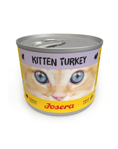 JOSERA Kitten Curcan hrana umeda pentru pisoi conserve 6 x 200g