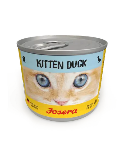 JOSERA Kitten Duck Hrana pisoi conserva, cu rata 200g