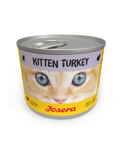 JOSERA Kitten Turkey mancare umeda pentru pisoi conserva 200g