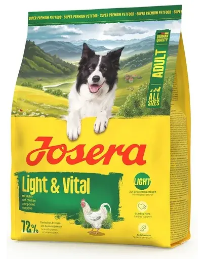 JOSERA Light Vital 900g hrană câini controlul greutății