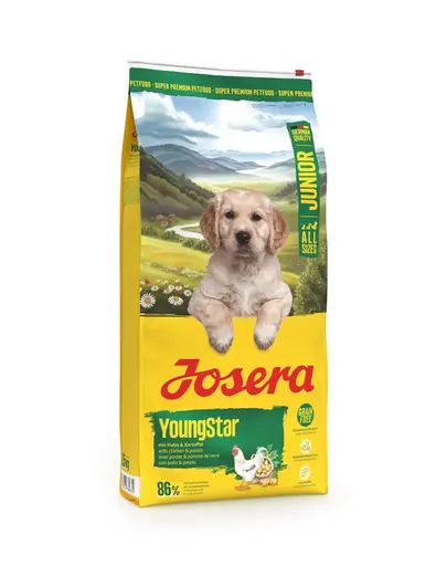 JOSERA YoungStar 12,5 kg hrană căței și câini tineri, fără cereale
