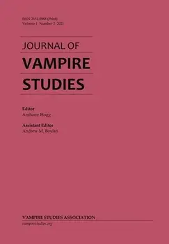 Journal of Vampire Studies: Vol. 1, No. 2 (2021), Paperback/Anthony Hogg