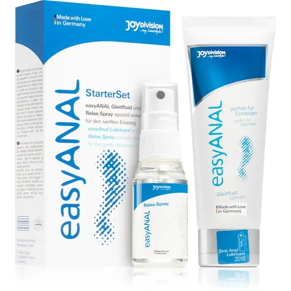 JoyDivision EasyAnal Starterset gel lubrifiant 2 buc