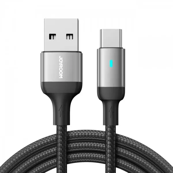 JOYROOM Cablu Date si Incarcare USB-A - USB-C Joyroom S-A10, 18W, 1.2m, Negru