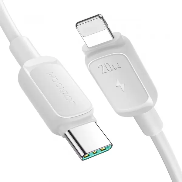 JOYROOM Cablu Date si Incarcare USB-C - Lightning Joyroom S-A14, 30W, 1.2m, Alb