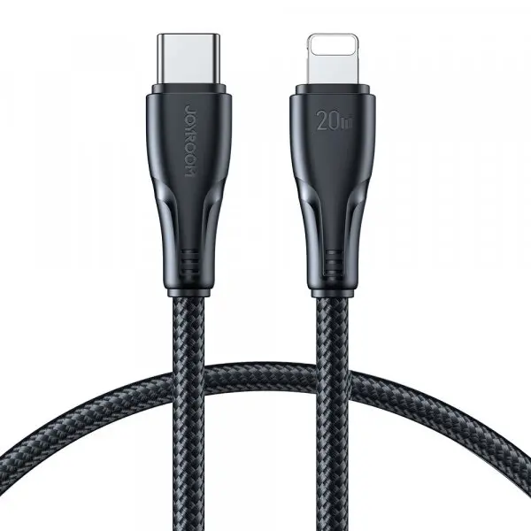 JOYROOM Cablu Date si Incarcare USB-C - Lightning Joyroom S-A11, 20W, 1.2m, Negru