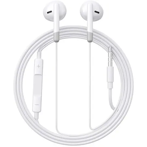JOYROOM Casti Handsfree 3.5mm Joyroom JR-EW01, Alb