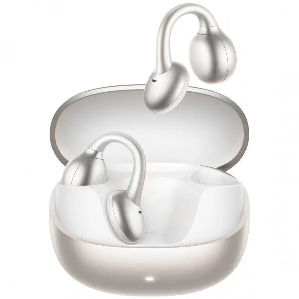 JOYROOM Casti True Wireless Joyroom Openfree JR-OE3, Bluetooth, Argintiu