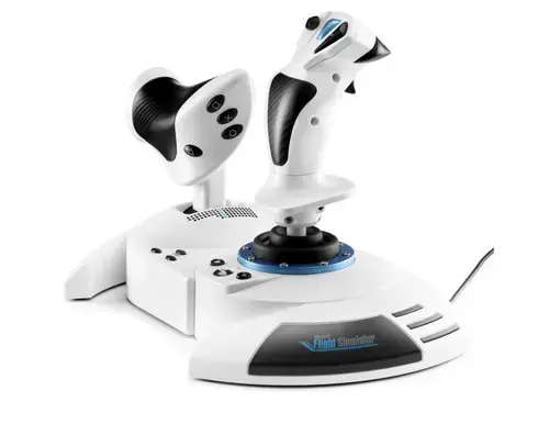 Joystick Thrustmaster T.Flight Hotas 5 Microsoft Flight Simulator Edition, USB, PC/PlayStation 5/ PlayStation 4 (Alb)