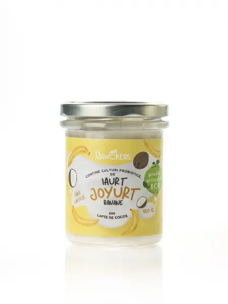 Joyurt - Iaurt din lapte de cocos cu banane ECO - Rawckers