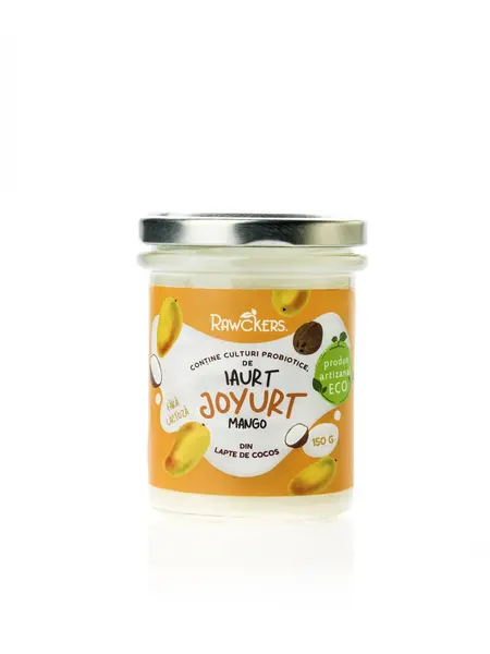 Joyurt - Iaurt din lapte de cocos cu mango ECO - Rawckers