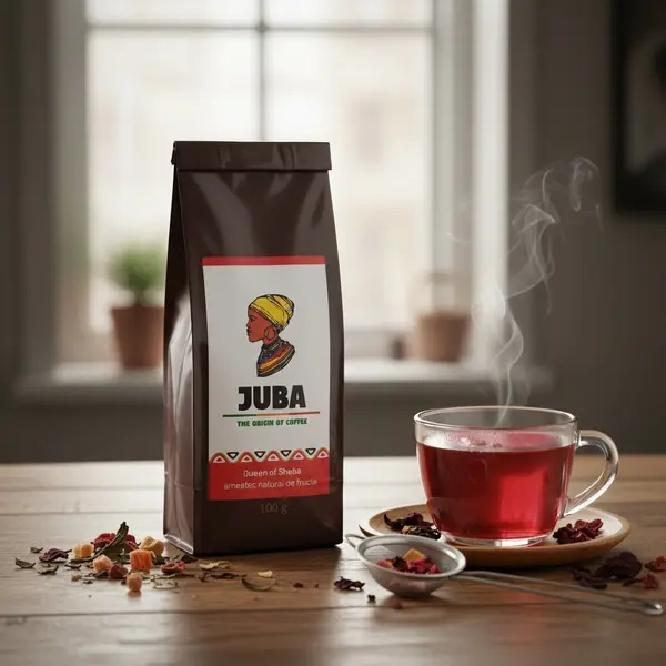 Juba Queen of Sheba ceai natural de fructe 100g