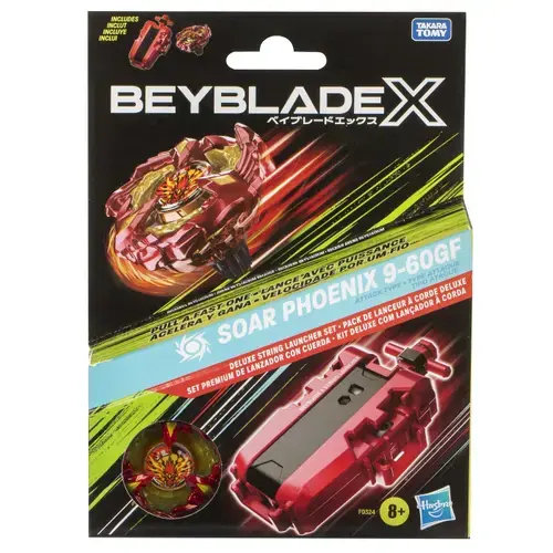 Jucarie Beyblade X - Set Deluxe String, Soar Phoenix 9-60Gf