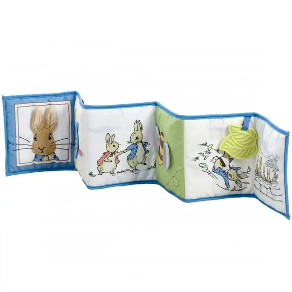 Jucarie Carte cu doua fete, Peter the rabbit