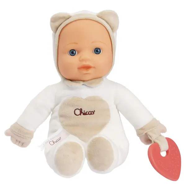 Jucarie Chicco Prima mea papusica, beige, 0luni+