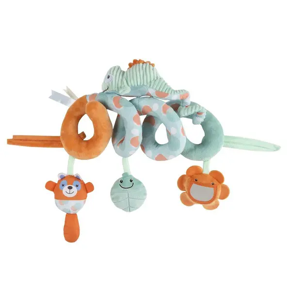 Jucarie cu activitati Chicco Spirala cameleon, 0luni+