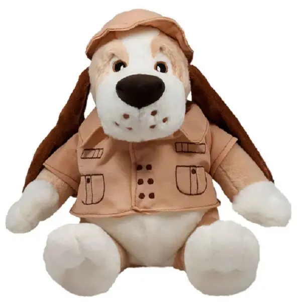 Jucărie de pluș Amek Toys - Câine, safari, 26 cm