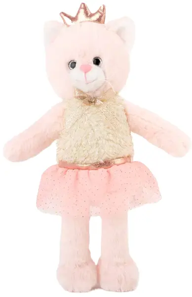 Jucărie de pluș Amek Toys - Pisoi, roz, 46 cm