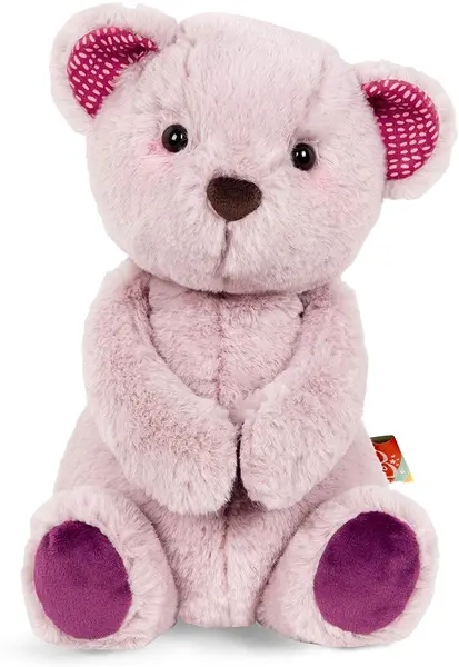 Jucarie de plus Battat - Ursulet Cara-Mellow, 30 cm, violet