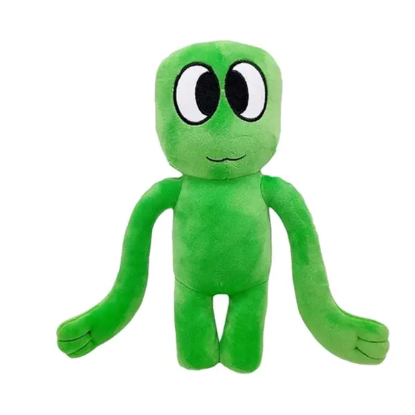 Jucarie de plus DEPOX Rainbow Friends Roblox, Green Friend, 29 cm, verde