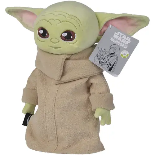 Jucarie de plus Disney Mandalorian Grogu realistic, 28cm