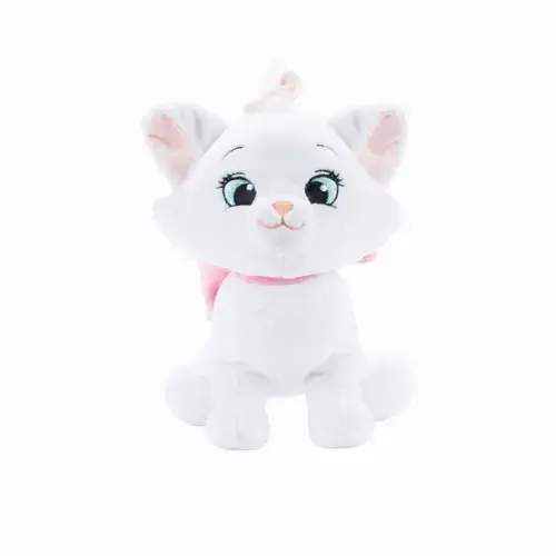 Jucarie de plus Disney Marie, 17cm (Alb)