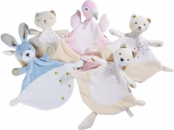 Jucarie de plus - Doudou si paturica, mai multe modele, 27cm | Nicotoy