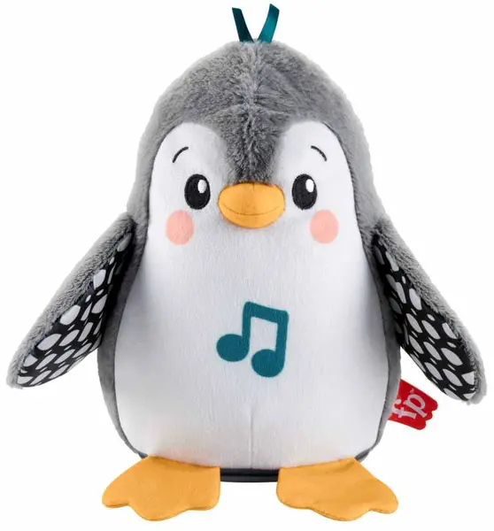 Jucarie de plus Fisher Price - Flap & Wobble Penguin