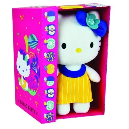 Jucarie de plus - Hello Kitty - Rochita galbena | Jemini