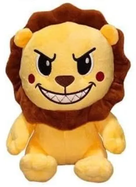 Jucărie de pluș Johntoy - Break Out Zoo, pui de leu, 24 cm