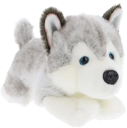 Jucărie de pluș Keel Toys Keeleco – Husky, 35 cm
