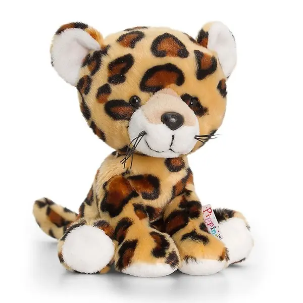 Jucarie de plus Keel Toys Pippins - Leopard, 14 cm