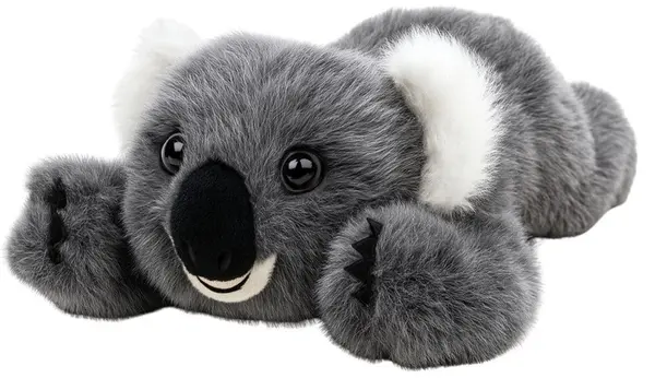 Jucărie de pluș Lean Toys - Koala, 30 cm, gri