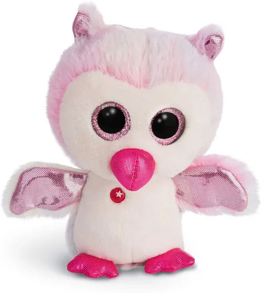 Jucarie de plus Nici Glubschis - Bufnita printesa Holly, 15 cm