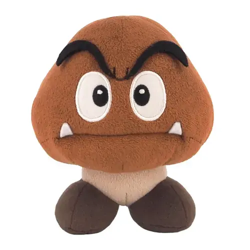 Jucarie de plus Nintendo Together Super Mario Goomba, 14 cm