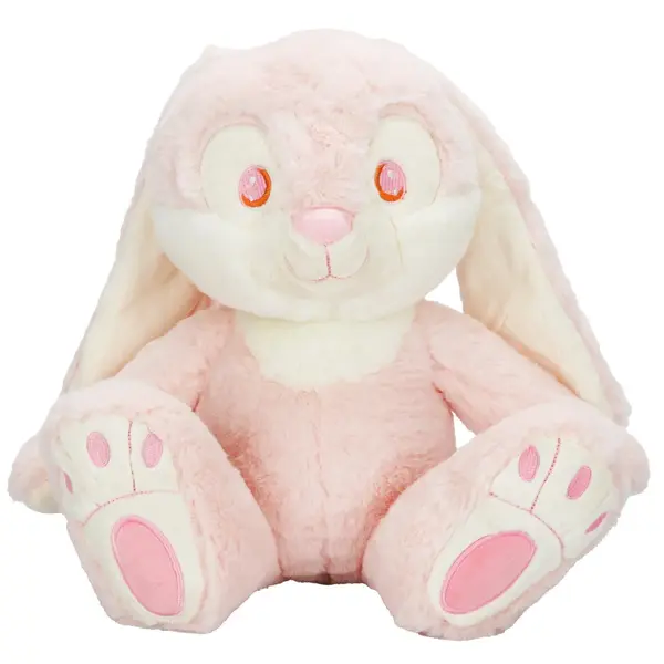 Jucarie de plus, Puffy Friends, Iepuras, Roz deschis, 35 cm