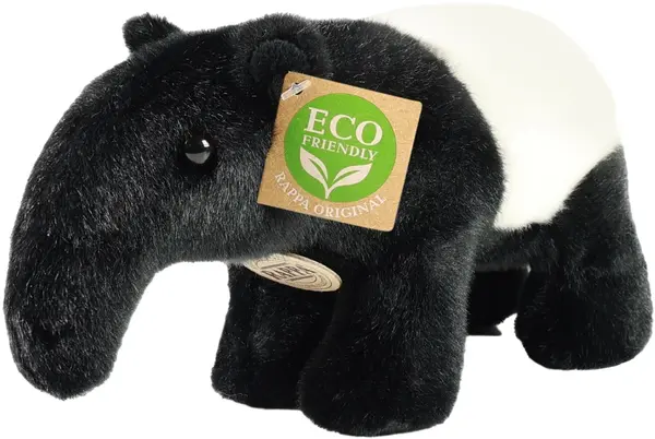 Jucărie de pluș Rappa Eco Friends - Tapir, în picioare, 22 cm