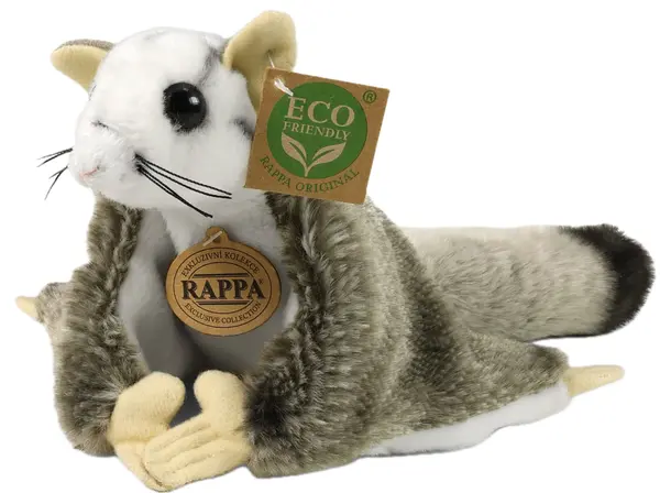 Jucărie de pluș Rappa Eco Friends - Veveriță zburătoare, 20 cm