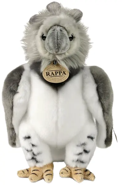 Jucărie de pluș Rappa Eco Friends - Vultur harpie, 27 cm