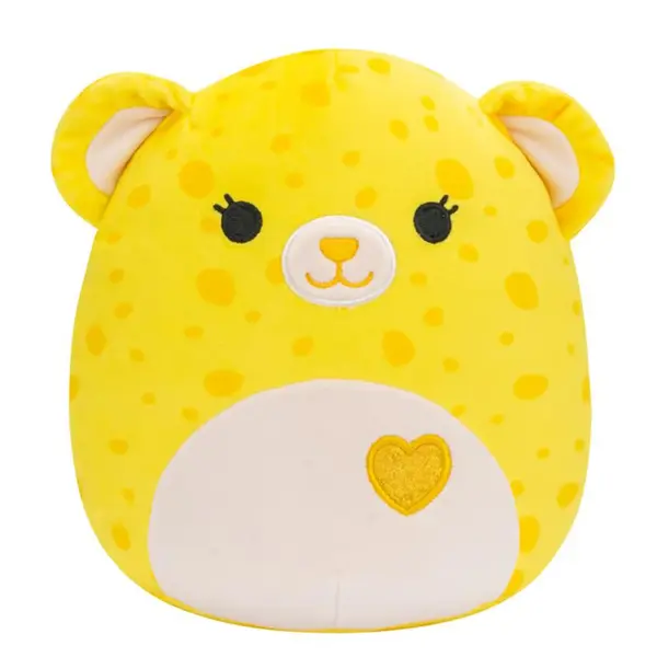 Jucarie de plus, Squishmallows, Leopardul Lexie, 19 cm