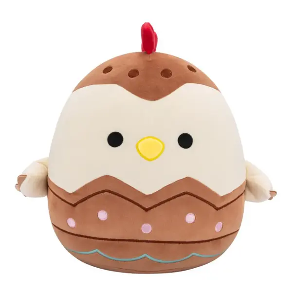 Jucarie de plus, Squishmallows, Puiul Tod in ou de ciocolata, 30 cm