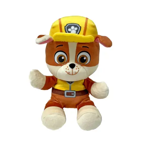 Jucarie de plus TY Beanie Babies Soft Patrula Catelusilor Rubble, 15cm