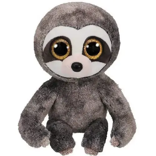 Jucarie de plus TY - Beanie Boos, Lenes Gri, 24 cm