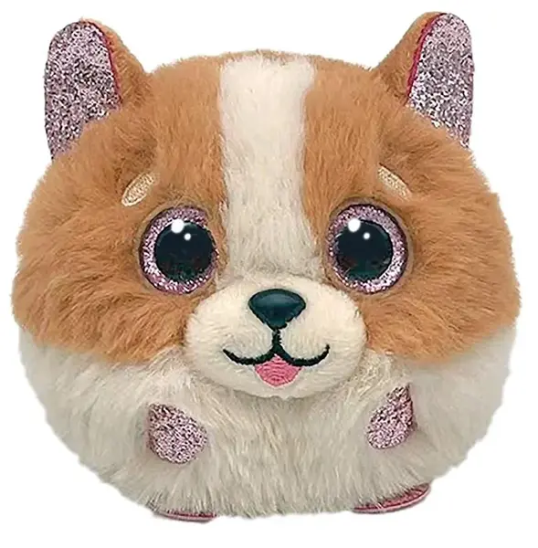 Jucărie de pluș Ty Toys Beanie Balls - Cățeluș Tanner, 8 cm