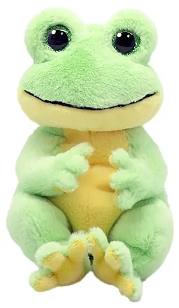 Jucărie de pluș TY Toys Beanie Bellies - Broască Snapper, 15 cm