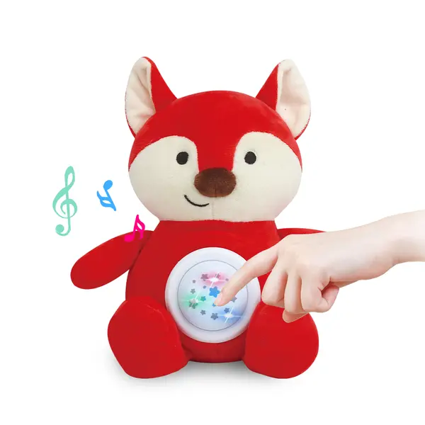 Jucarie de plus Vulpe Foxy cu sunete si lumini