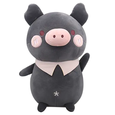 Jucarie de plus - Yabu - Hiru Piglet - Black | Kenji
