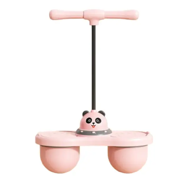 Jucarie de Sarituri pentru Copii cu Maner Ergonomic si Baza Antialunecare – Design Panda